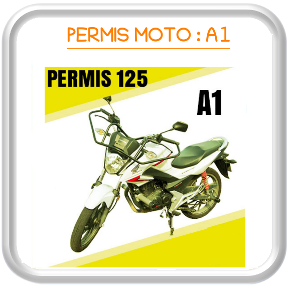 Permis MOTO A1